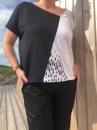 PIECES-Pulli ohne Arm