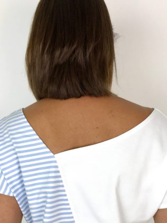 Pieces-Pulli von simonekessemeier Rückenausschnitt