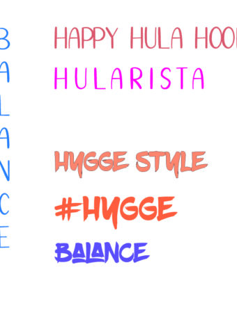 Plotterdatei HYGGE Schriftzüge | schnittdeern