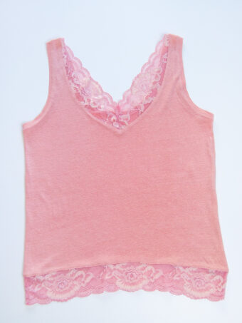 LACE-Top mit V-ausschnitt aus Spitze | schnittdeern