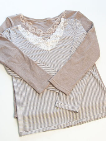 LACE Top mit Ärmeln dank Ärmel-Add-On
