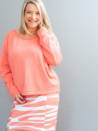 SENSES Sweater und DIVIDED Rock | schnittdeern